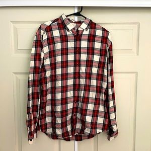 Frank & Oak Plaid Flannel Shirt